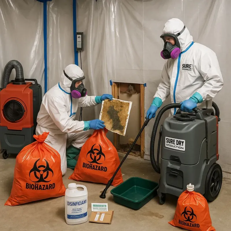 Contaminated Water Handling Protocols process in Devils Lake, ND